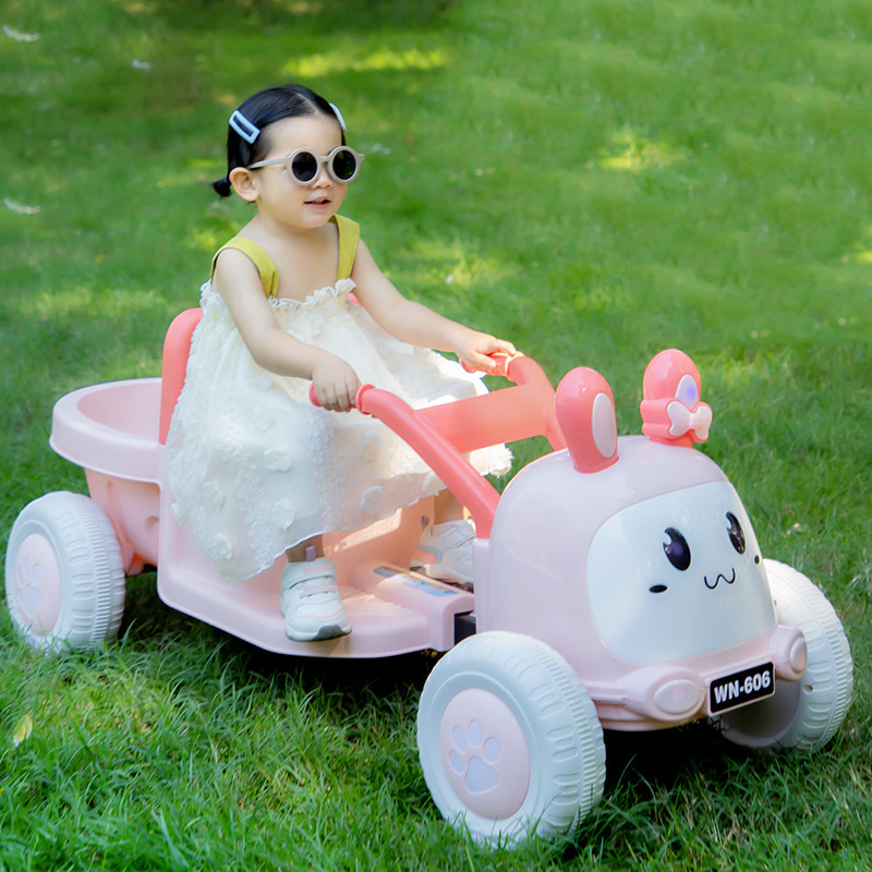 electric 4wheeled motorcycle electric motorcycle/electric toy kids battery powered tractor motor 4 wheels Ride On Car with music