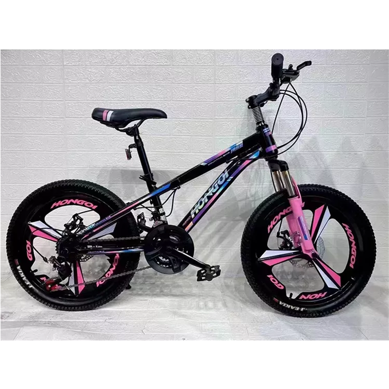 21 18 Speed 20 Inch 3 and 6 One Wheel Mountain MTB Bikes Full Suspension 20 Inch Kids Mountain Bike for Teenager