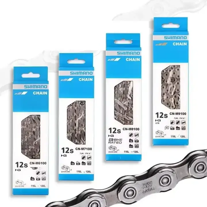 SHIMANO 8 Speed MTB Road Bike Bicycle Chain  /8/9/10/11/ Links with Quick Link