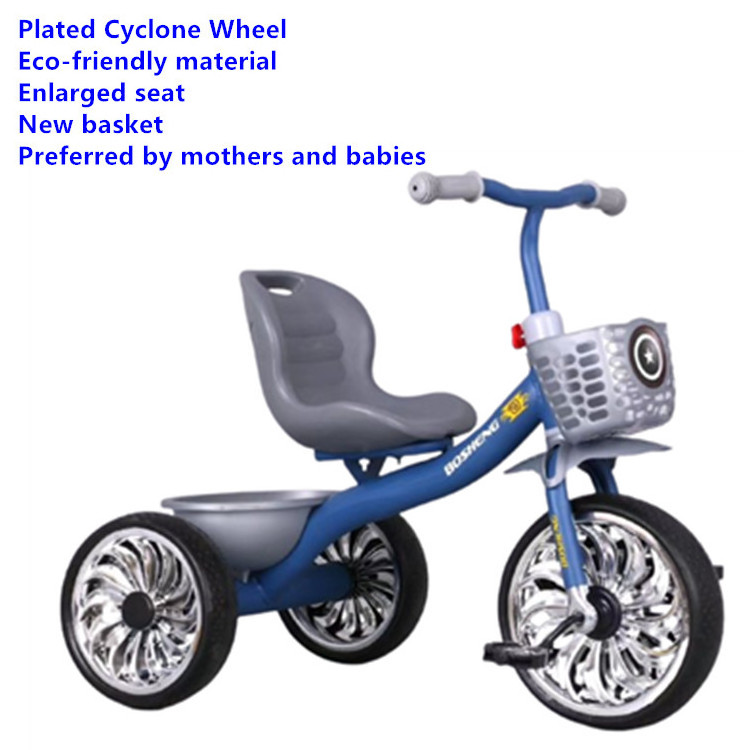 Ride on toys car 2023 kids three wheels tricycle baby children trike kid tricycle with back seat