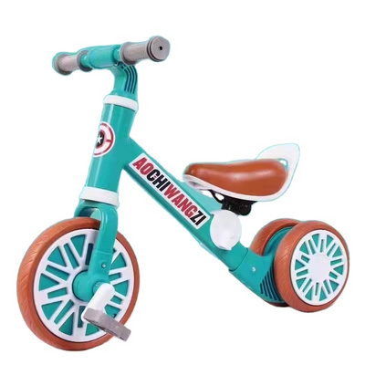 Customized color New Style ride on toys 12 Inch 2 in 1 balance car baby balance bike toddler tricycle bike bike tricycle