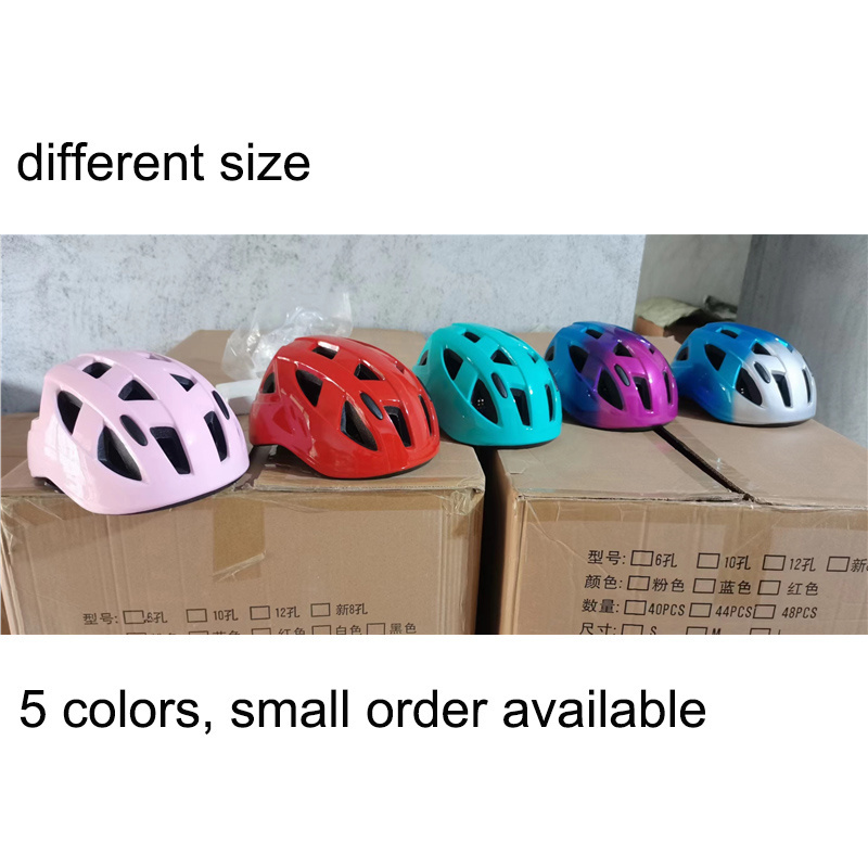 High Quality and Colorful Kid Bike Bicycle Helmet for Baby Children Adults Kids Bike Led Lamp Cycling Bicycle Helmet