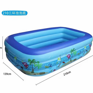 Factory Wholesale Portable water pool inflatable frp rectangular swimming pool outdoor for kids and adults