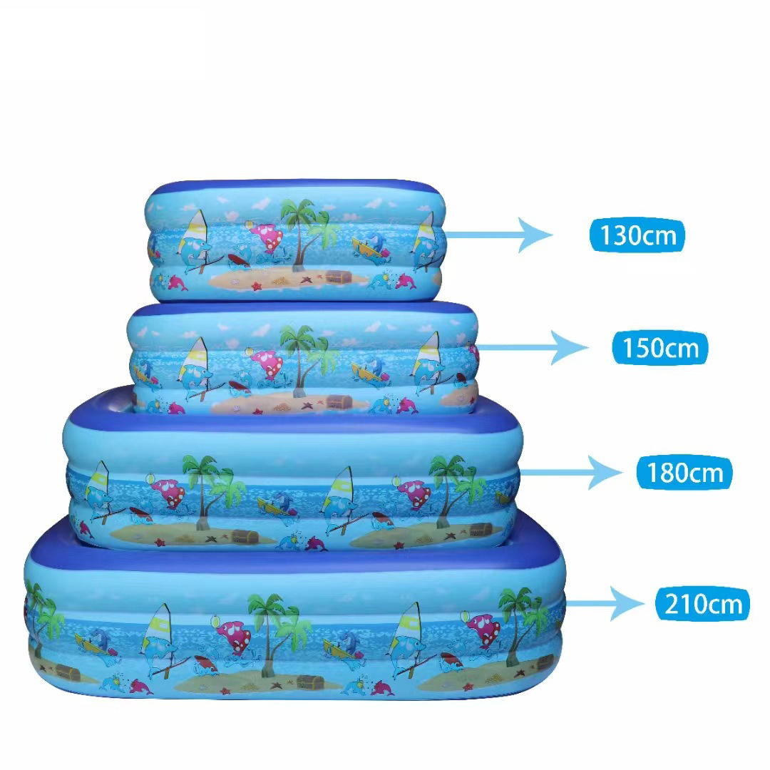 Factory Wholesale Portable water pool inflatable frp rectangular swimming pool outdoor for kids and adults