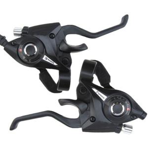 High quality Mountain Road Bike Brake Lever Shifter Aluminum 7/8/21/24 Speed Shifter Bicycle Derailleur Bicycle Parts