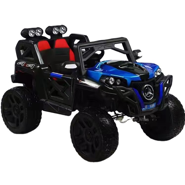 Classic rechargeable electric drive car toys steering wheel remote control car Baby children riding off-road 4 wheel TOY CAR