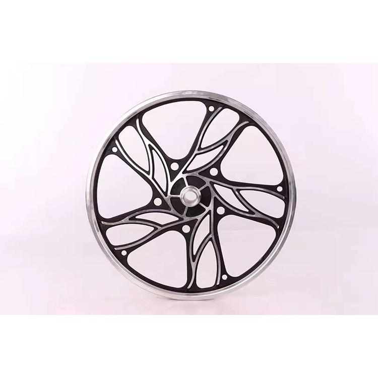 High quality One Time Die-casting 20 inch 6 spoke bicycle wheel fixie Bicycle Mag front and rear Fixed gear bicycle wheel