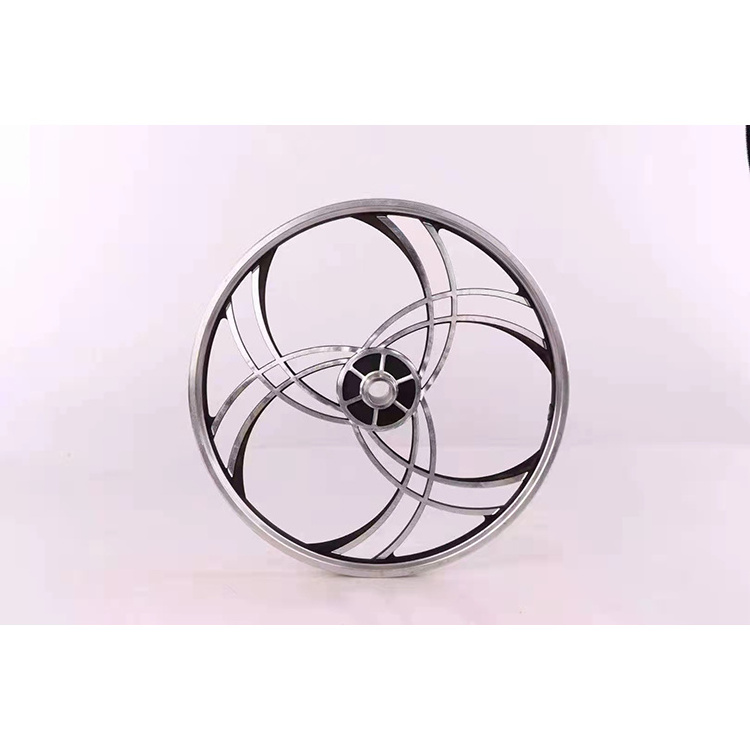 High quality One Time Die-casting 20 inch 6 spoke bicycle wheel fixie Bicycle Mag front and rear Fixed gear bicycle wheel