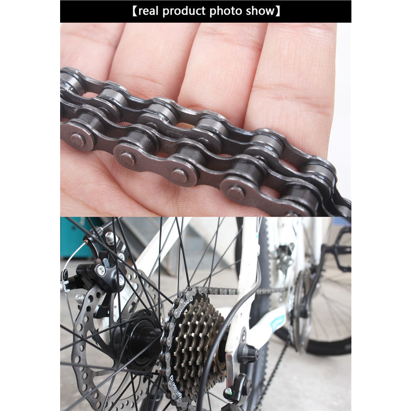 Bicycle Cycling 6 7 8 9 10 11 Speed 104 114 116 Link Stainless Steel Silver Color Bicycle Bike Chain