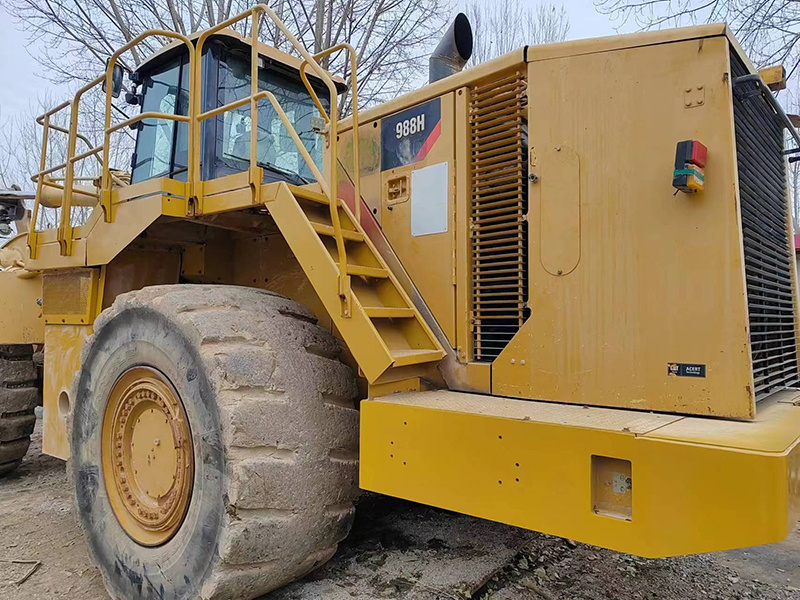 Original Second Hand CAT Large Wheel Loader Cheap Caterpillar 988H Used Front Loader for Sale