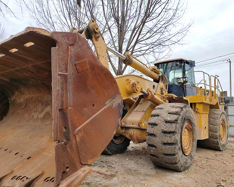 Original Second Hand CAT Large Wheel Loader Cheap Caterpillar 988H Used Front Loader for Sale