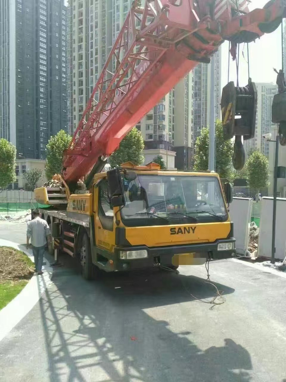 Good Quality Lifting Machinery Used Sany 25Ton Crane Truck for Sale