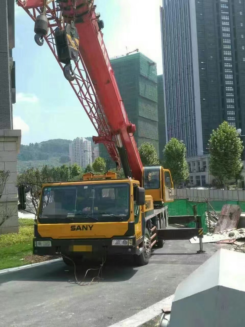 Good Quality Lifting Machinery Used Sany 25Ton Crane Truck for Sale