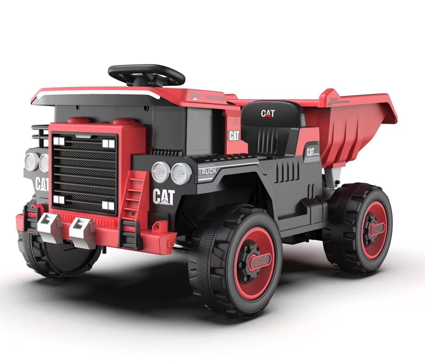 High Quality Children Car Electric 12volt Power electric Car Toys 4x4 plastic dump truck big seat kids ride on car