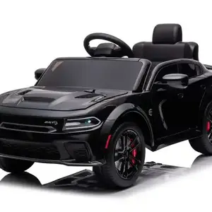 Licensed Dodge Charger 12V Battery Powered Electric 4 wheel ride on cars electric 12v battery for kids to drive