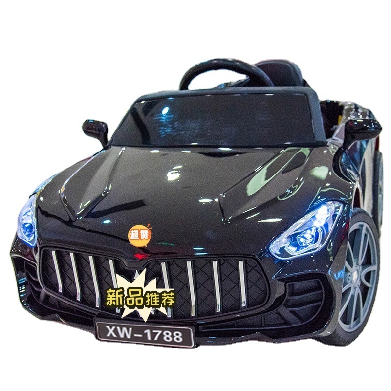 Best Price Kids Ride On Car 4 Wheels Suspension Double Battery Toy Cars Large Seat Child 12V Electric Car