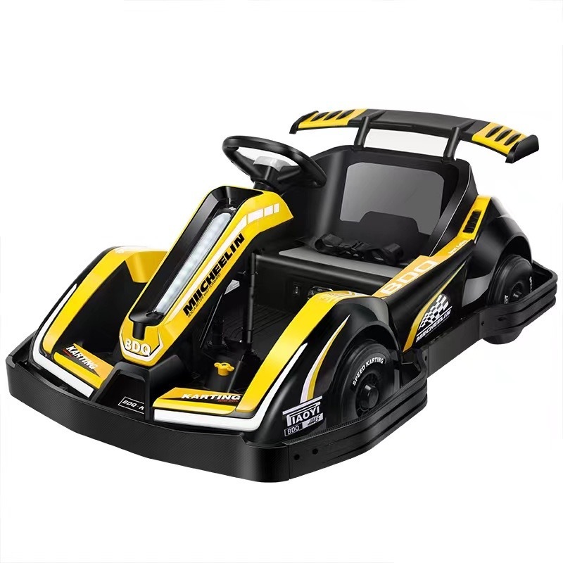 High Quality remote control 24v electric dual drive four wheels go kart toy car ride on kids go kart for children