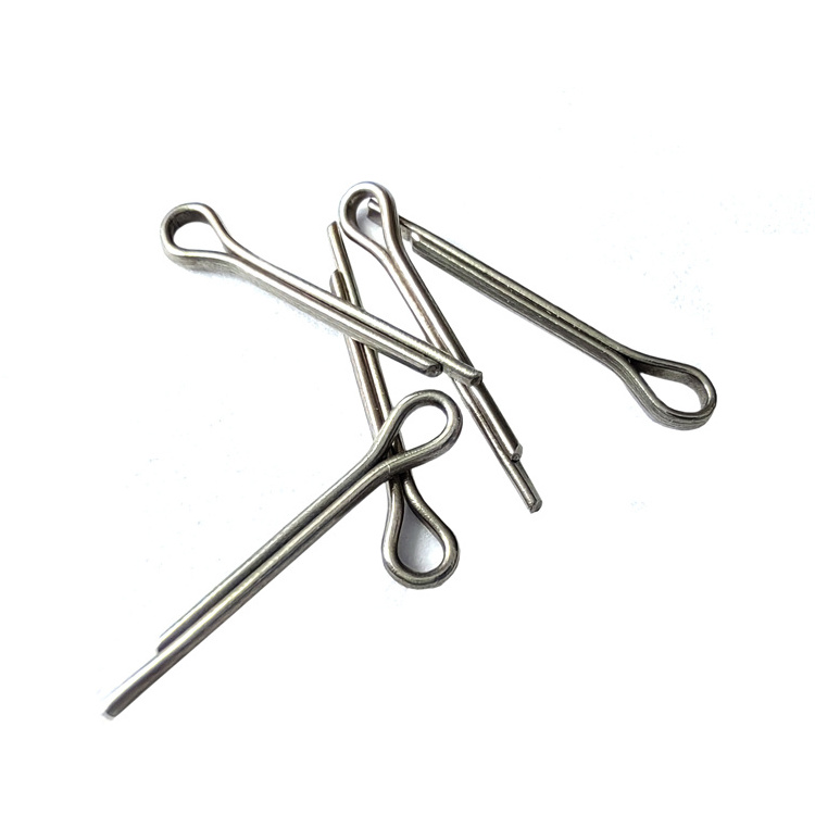 OEM manufacture ALL size of stainless steel cotter pin 304 split cotter carbon steel clevis pins