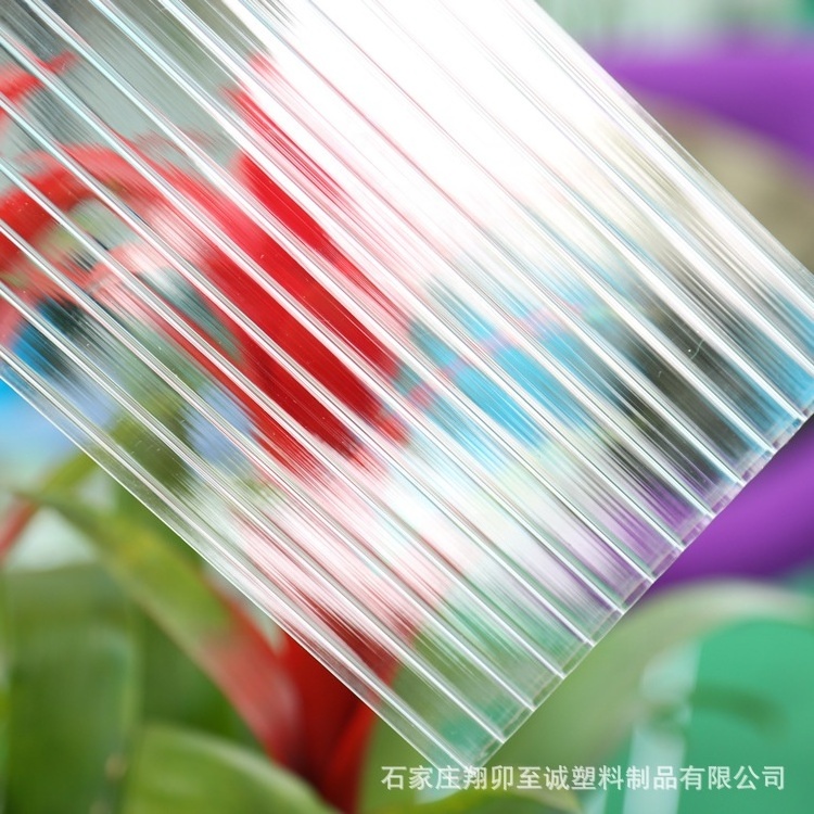 6mm 16mm waterproof polycarbonate panel  PC  Transparent Roofing Sheet for shed / greenhouse