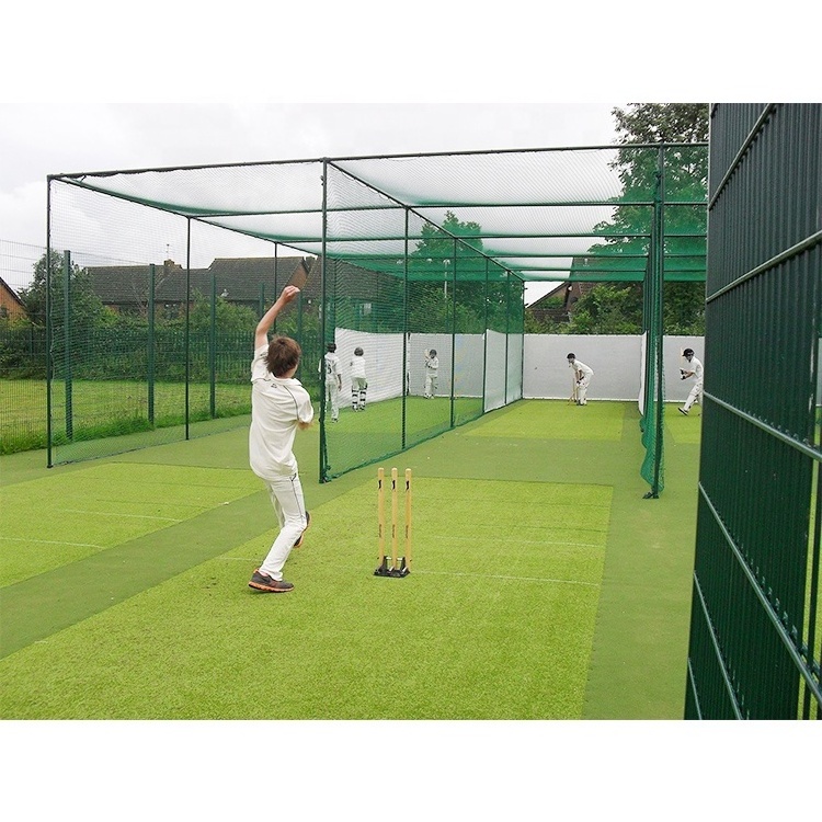 Custom 50 mm sport court goal garden Factory practice cricket net s netting set portable