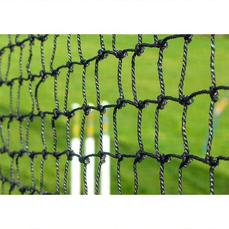 Custom 50 mm sport court goal garden Factory practice cricket net s netting set portable