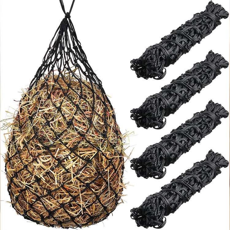 Factory price hay nets for horses large bale hay horse slow feeder net hay nets for horses