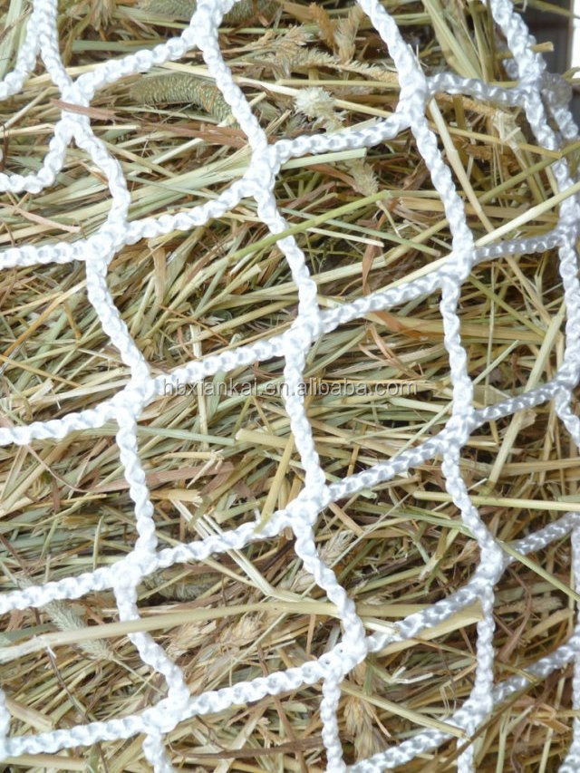 Horse hay bale feeder net slow feeder hay nets for sales