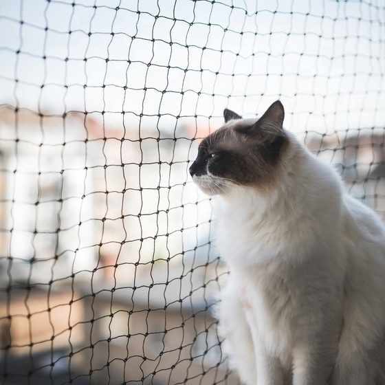 Balcony Cat Protective Net Anti-UV Cat Window Safety Net