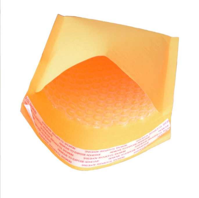 Kraft Bubble Mailer Paper Mailng Bag Eco-friendly Custom colored Padded Mailing Envelopes for Express delivery