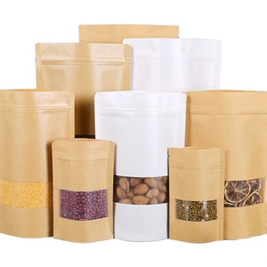 Kraft Paper Food Packaging Packet Bag / Dried Mango Dry Fruit Packaging