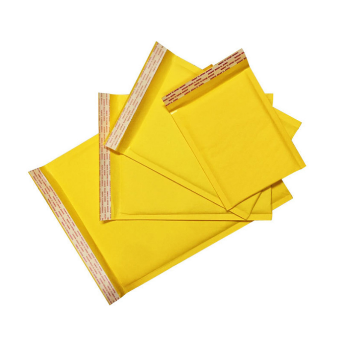 Kraft Bubble Mailer Paper Mailng Bag Eco-friendly Custom colored Padded Mailing Envelopes for Express delivery