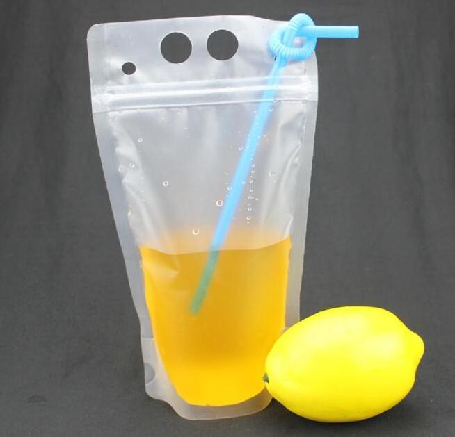 Custom printing plastic juice drink bag manufacturers /plastic straw bag /capri sun fruit juice pouch