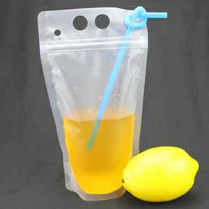 Custom printing plastic juice drink bag manufacturers /plastic straw bag /capri sun fruit juice pouch