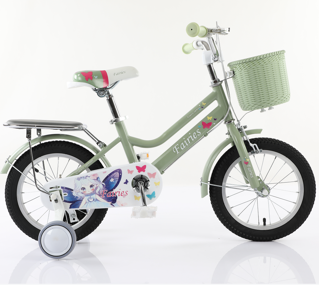 2023 High quality new model 12 16 inch fashion steel 4 wheels bicycle for kids 1-6 years child riding outside