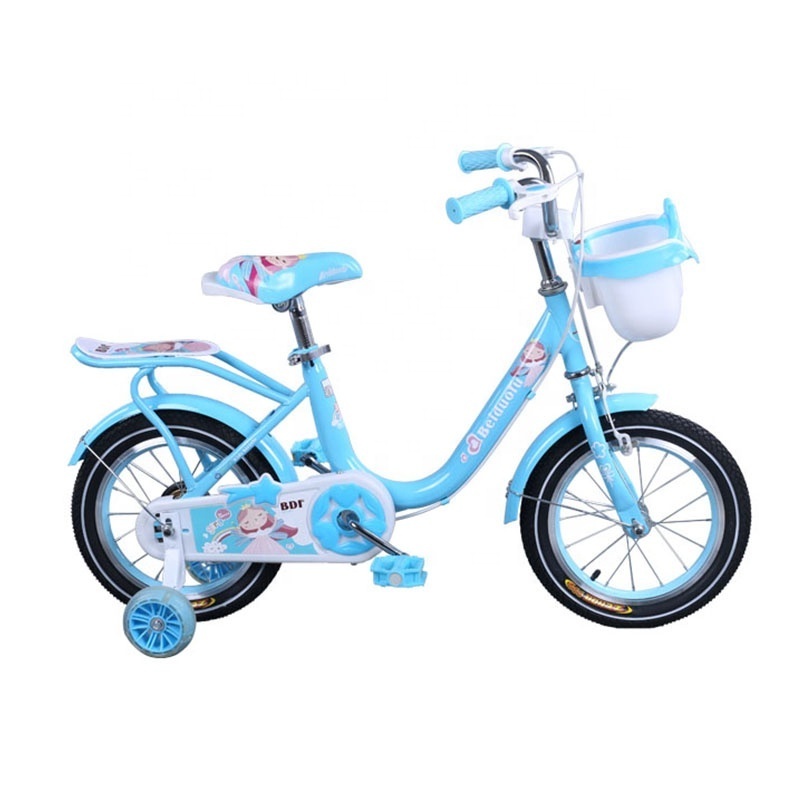 Hot sale bicycle product 12 inch kids ride on bike / bikes for kids with basket and training wheels (bikes for kids) / kids bike