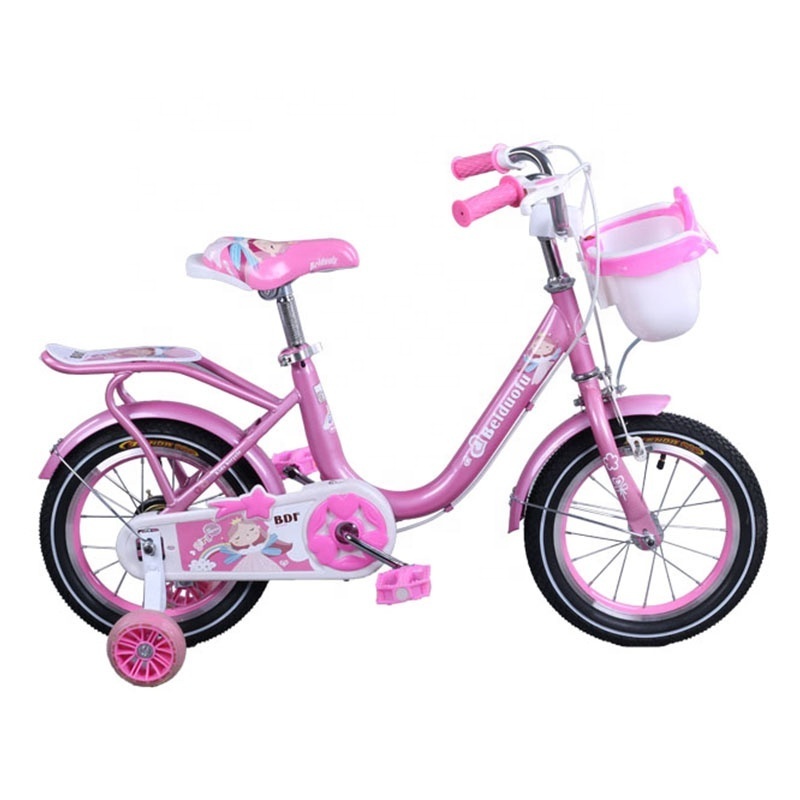 Hot sale bicycle product 12 inch kids ride on bike / bikes for kids with basket and training wheels (bikes for kids) / kids bike