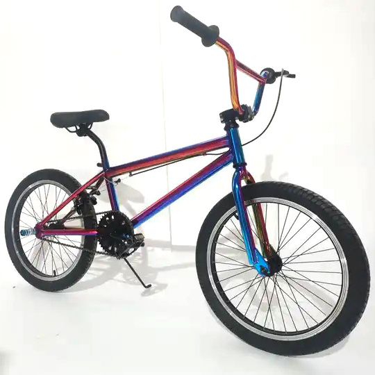 Colorful painting BMX bicycle 20 inch steel frame V brake free style kids bike for girls and boys children