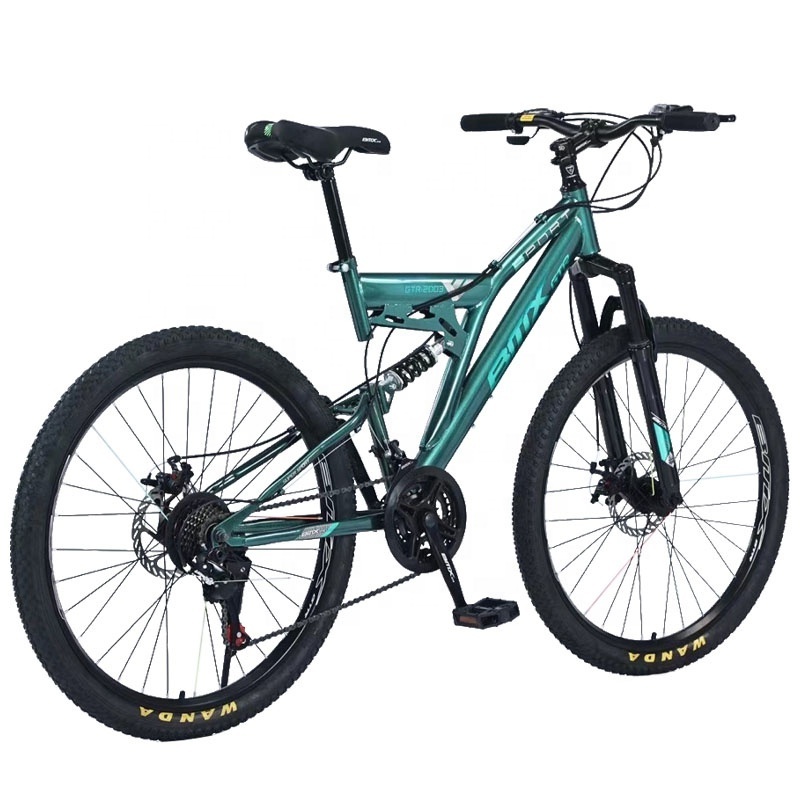 Factory wholesale 26'' 27 5'' 29'' inch Alloy Frame Full Suspension 21 Speed Mountain Bike Bicycle