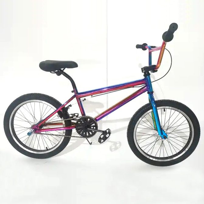 Cheap High Carbon Steel Freestyle Mini Sport BMX 20 inch Frame Bicycles Cycle Bike With Dazzling Colors for Age 8~16