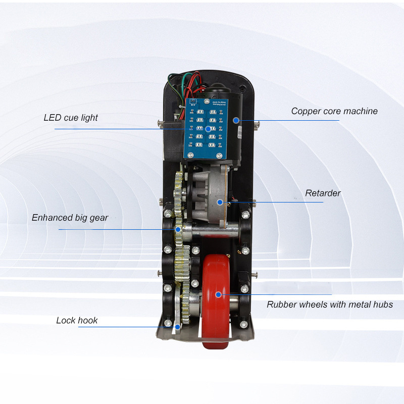 Hot selling Heavy Duty well Remote control durable Stainless Automatic Smart Rolling wheel Operator Swing Gate Motor Door Opener