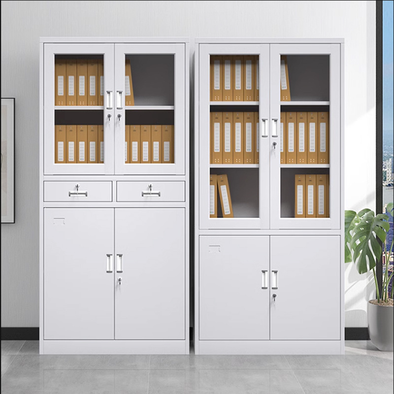 Steel Filing Cabinet Mobile Filing Cabinet stainless office fireproof waterproof metal filing cabinet Multi-purpose locker