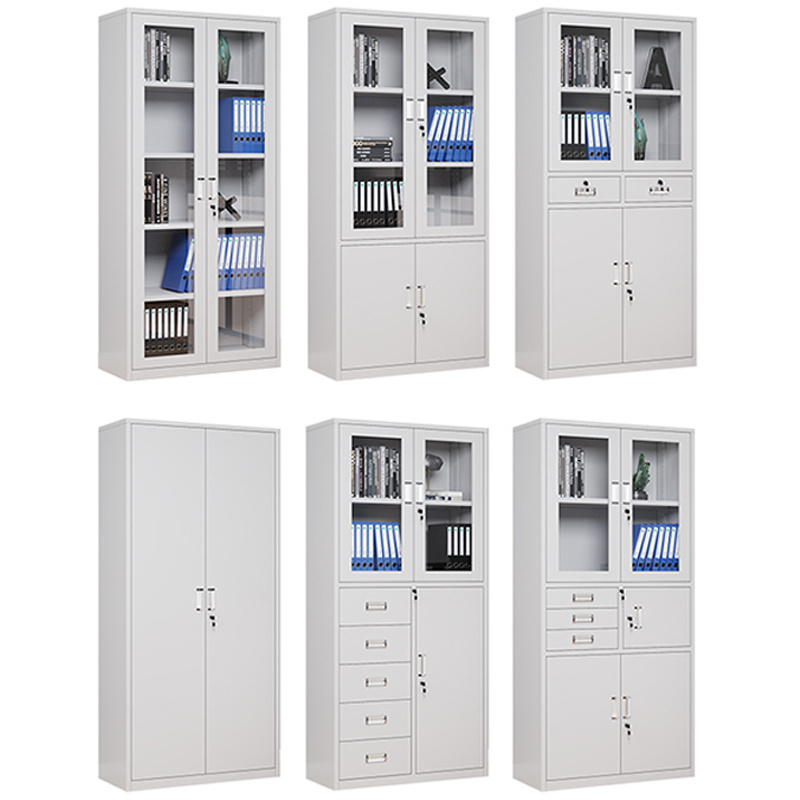 Steel Filing Cabinet Mobile Filing Cabinet stainless office fireproof waterproof metal filing cabinet Multi-purpose locker