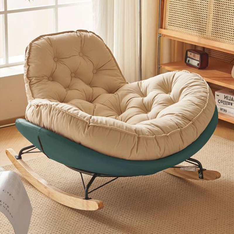 2024 Popular Quality Comfortable Bedroom Lazy Armchair Penguin Leisure single sofa Livable for Rocking side Chair