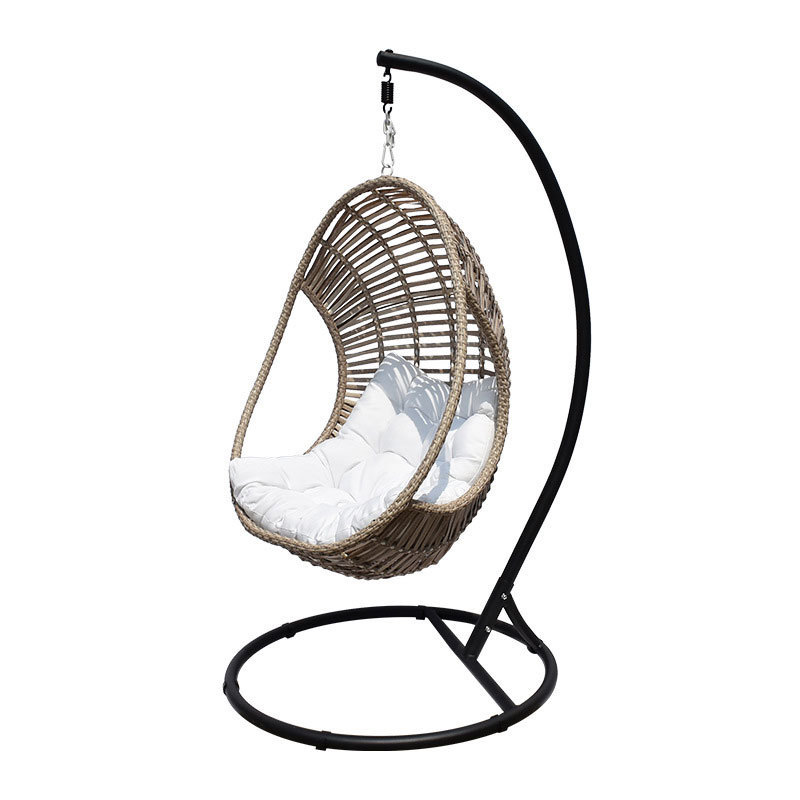 Hot selling rattan bird's nest Nordic basket chair outdoor leisure indoor balcony hanging chair household swing rattan egg chair