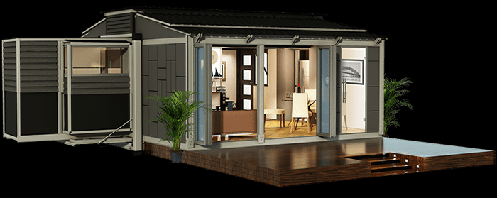 XH Cheap Wholesale Mobile House 3 Bedrooms Foldable Portable Container House Expandable Home