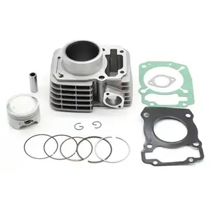 Motorcycle Cylinder Repair Kit With Piston Ring & Gaskets 57.3mm Cylinder Kit for Hon.da GL150 XR150 Cargo 150 Titan 150