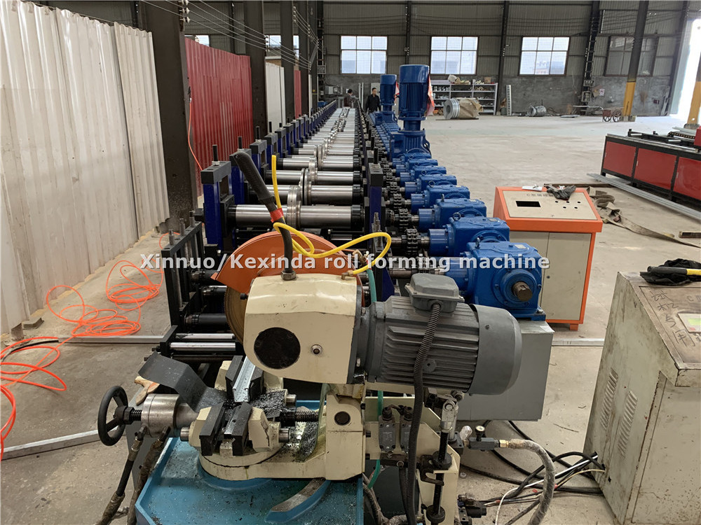 Manufacturing Automatic Solar Strut Channel Roll Forming Machine Bracket Solar Panel Structure Making Machine