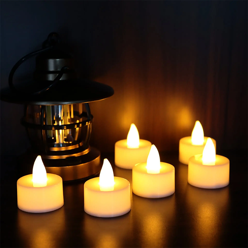 Hot Sale Electric Battery Operated White Colorful LED Candle Tealight Mini Tea Candle