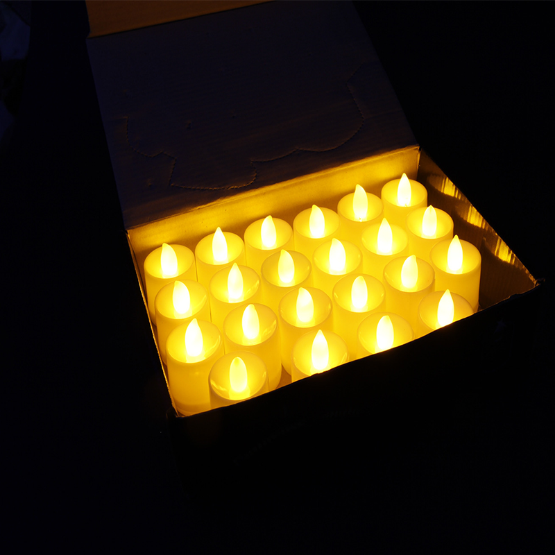 Wedding Valentine Day Christmas Colorful Candles Led Candle Flameless Led Candles Realistic Tea Lights