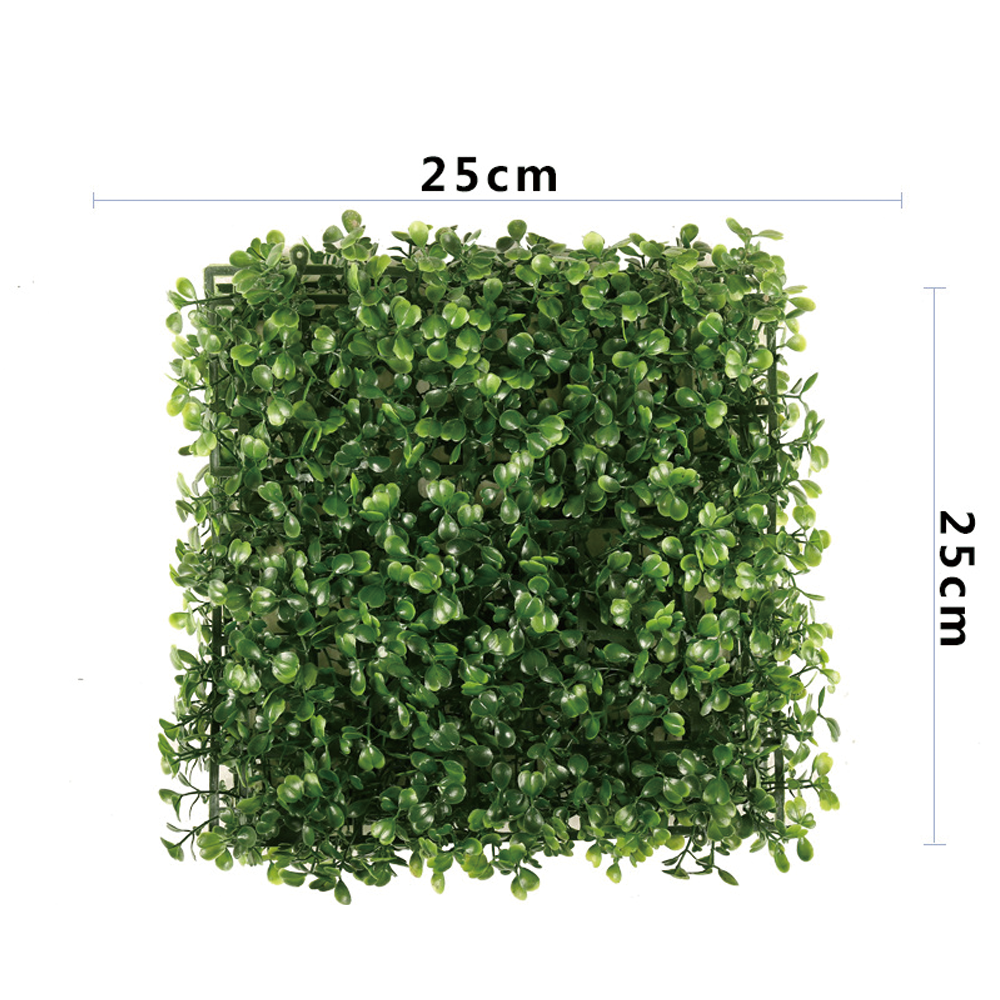 Plastic Green Grass Wall Backdrop Panel Greenery Artificial Ceiling Hanging Leaves Plant mats artificial plant wall panel